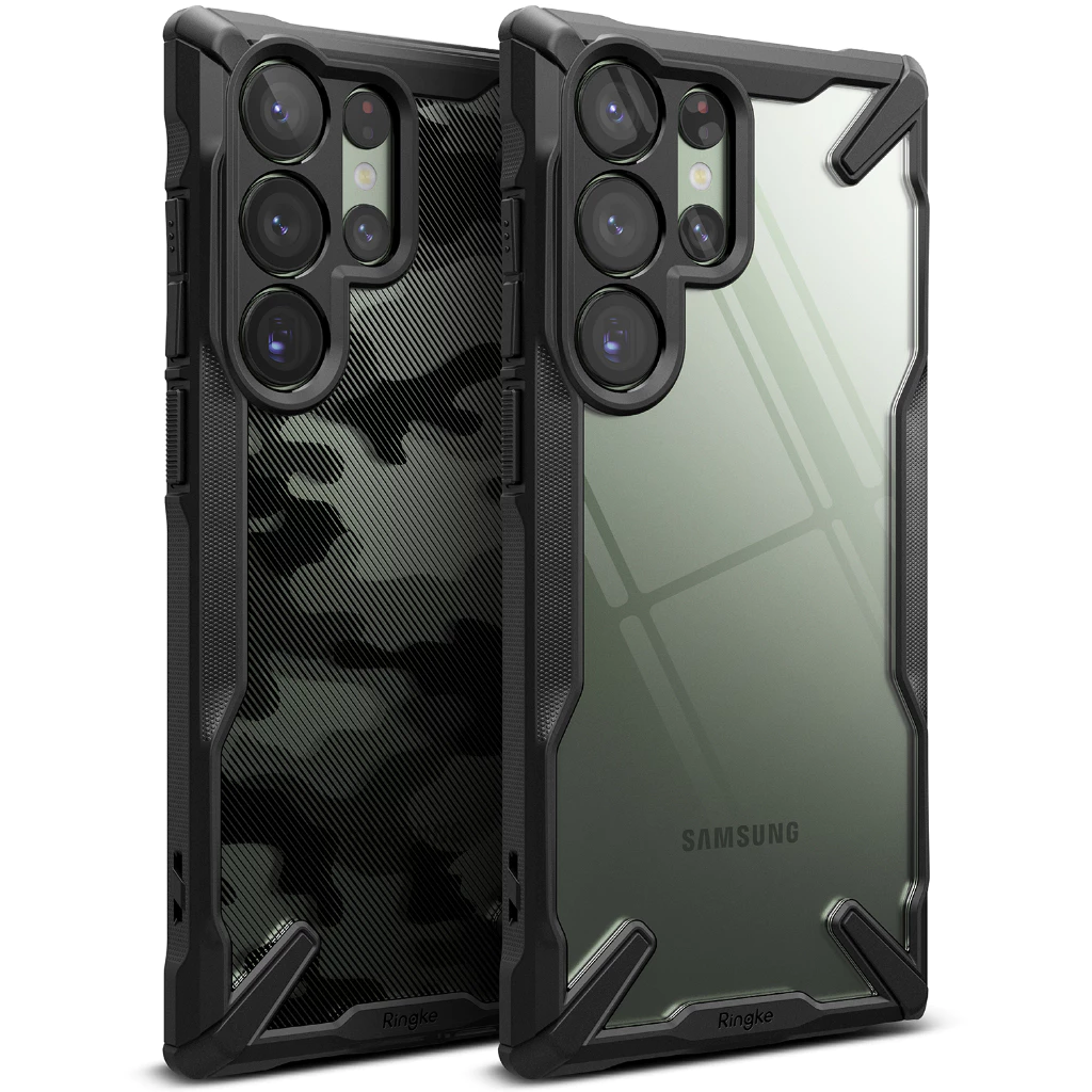 Ringke Fusion-X สำหรับ Galaxy S23 Ultra เคสกันกระแทก แบบใส
