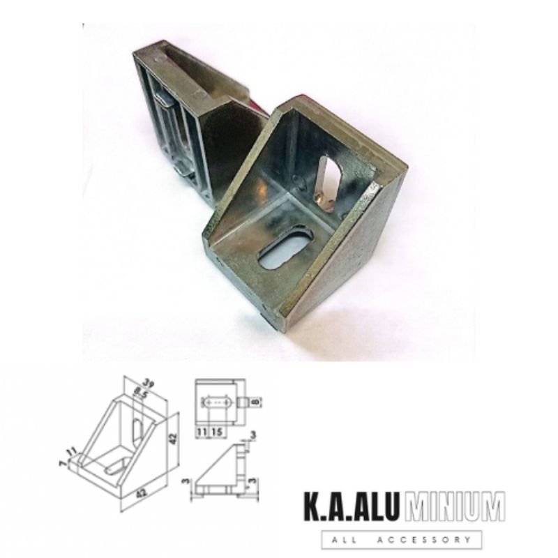 Bracket slot hole 40