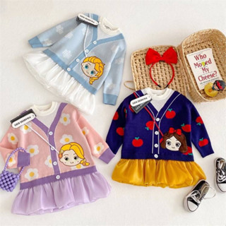 [พร้อมส่ง] 😻😻 ชุดเดรสเกาหลีแขนยาว สุดน่ารัก 😻😻