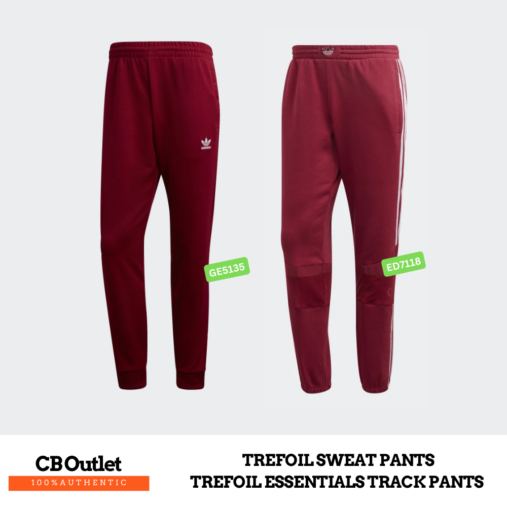 กางเกงขายาวชาย กางเกงจ็อกเกอร์ ผ้าใส่สบาย ADIDAS TREFOIL SWEAT PANTS / TREFOIL ESSENTIALS TRACK PANTS GE5135 ED7118