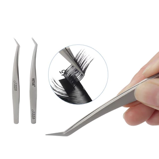 TWEEZERS ที่คีบขนตา แหนบขนตาซองหนัง อุปกรณ์ต่อขนตา