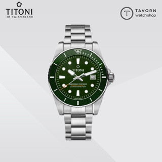 นาฬิกา Titoni Luxury Gents Watch - SEASCOPER 300 รุ่น 83300 S-BK-702