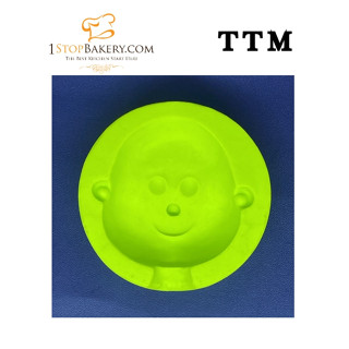 KF017 Silicone Fondant Face (FD032) / ซิลิโคนฟองดองหน้า ขนาด 6.5cm