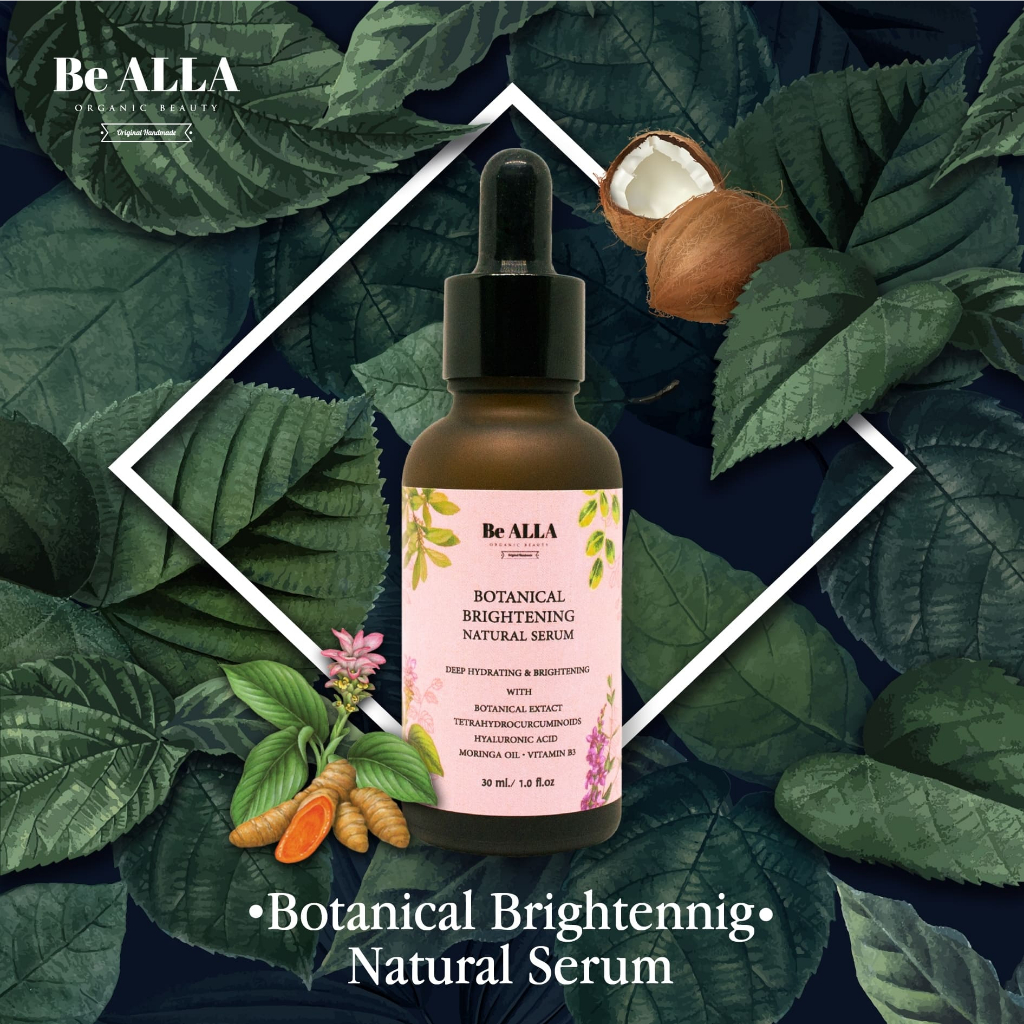 เซรั่มธรรมชาติสูตรพฤกษานานาพรรณ Botanical Brightening Natural Serum