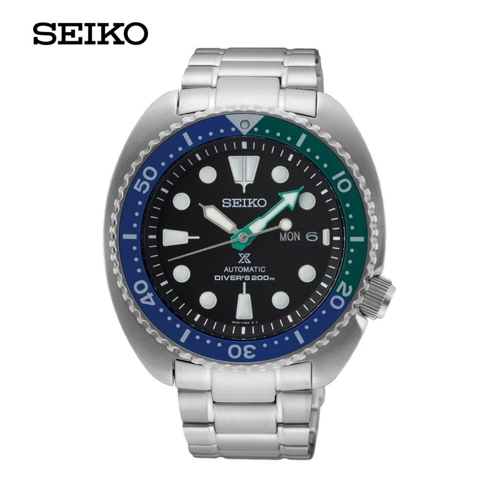 Seiko (ไซโก) นาฬิกาผู้ชาย Prospex"Tropical Lagoon"Special Edition SRPJ35K ตัวเรือน 45 มม. City Chain