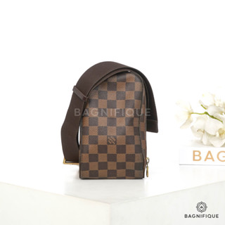 LOUIS VUITTON GERONEMOS EBENE DAMIER GHW