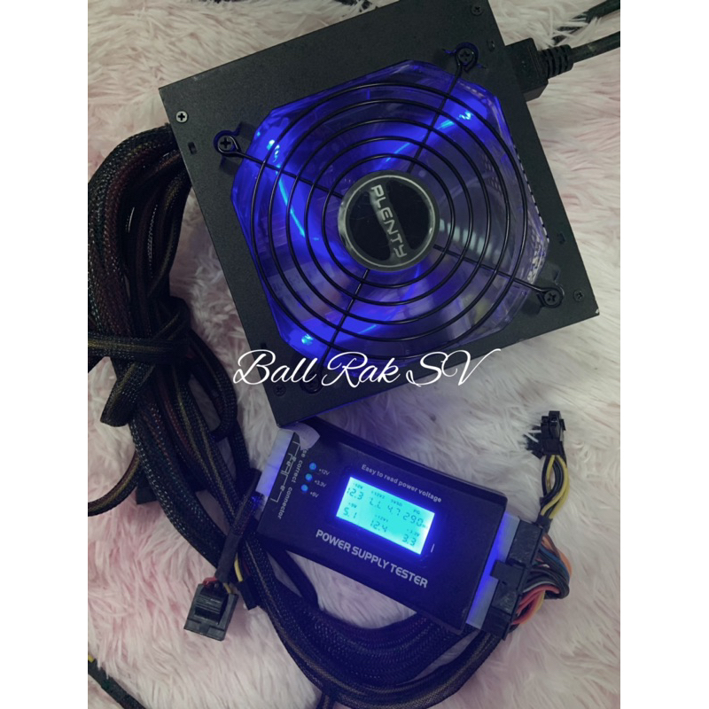Power Supply Plenty 500w  วัตต์เต็ม สวยๆ