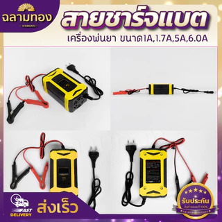 สายชาร์จ ถังพ่นยา 1A,1.7A,5A ที่ชาร์จแบตเตอรี่พ่นยา ปลั๊กชาร์จไฟ ที่ชาร์จแบต ที่ชาร์จ เครื่องพ่นยา หม้อแปลงชาร์จไฟ