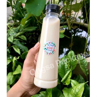 ขวดพลาสติก ขนาด 250 ml ทรงแจกัน บรรจุเครื่องดื่ม ( 50 ใบ+พร้อมฝา เลือกสีฝาได้) ขวด ขวดPET ขวดใส ขวดพลาสติก