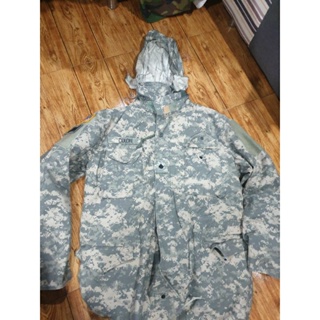 เสื้อแจ็คเก็ตทหารUSA M65 ACU, COLD LARGE-LONG อก26"รอบอก52"ไหล่21"