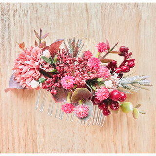 ดอกไม้ติดผมเจ้าสาวงานhandmade