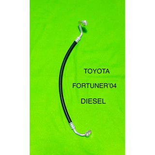 ท่อแอร์ TOYOYA FORTUNER’04 เครื่อง 2.5,3.0 ดีเซล สายกลาง คอม-แผงร้อน