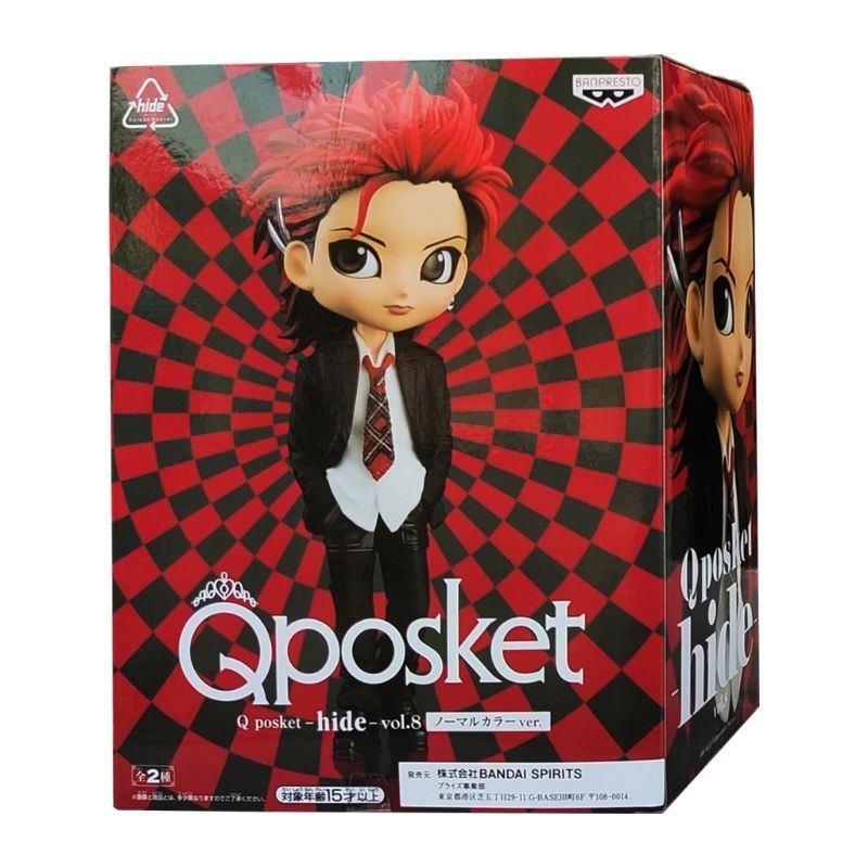ฟิกเกอร์แท้ Qposket hide vol.8 Qposket ฮิเดะ วง X Japan Ver.A Figure hide vol.8
