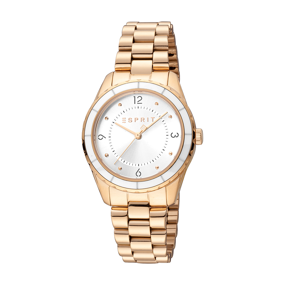 (New Collection) ESPRIT นาฬิกาข้อมือ นาฬิกา  Skyler Ceramic Watches ES1L348M0065