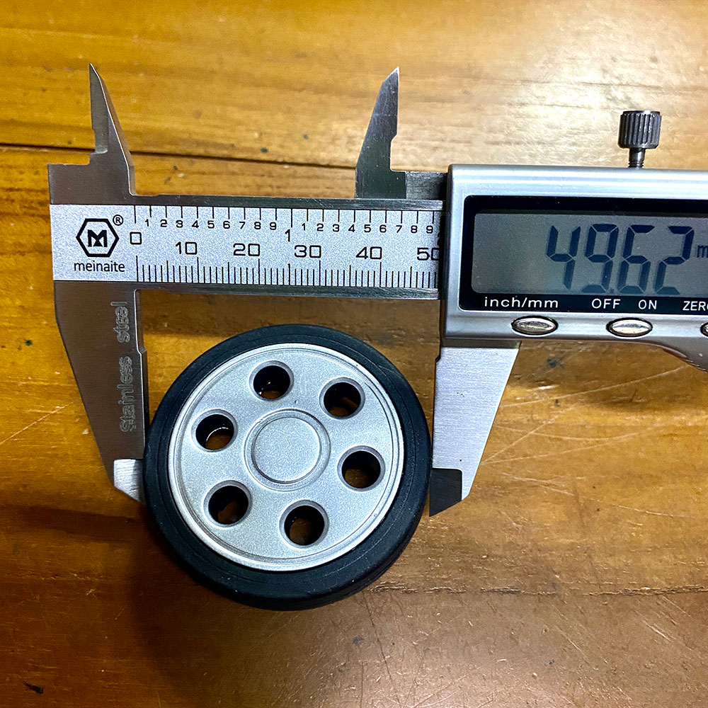 (ได้2ล้อ)ล้อกระเป๋าเดินทาง50มิล 2อัน (พร้อมแกนน็อตแบบหมุน38มิล 1อัน) - รูปที่ 2