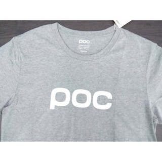 (ลดล้างสต๊อก) เสื้อยืด POC สีเทาชาร์โคล SIZE XL