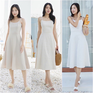 Blossom Dress เดรสสายเดี่ยว ทรงบานเล็กน้อย