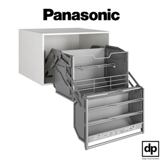 Panasonic ชั้นเก็บของอเนกประสงค์ Dual Storage ขนาด 60 ซม. จำนวน2ตู้