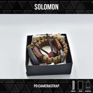 สายคล้องกล้องแฮนด์เมด สีทราย Wrist Strap Solomon Peak design handmade sand desert