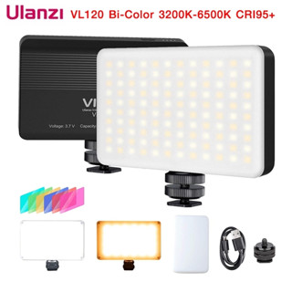 ULANZI VIJIM LED VL120 Bi-Color 3200K-6500K CRI95+ 3100 mAh - ไฟ LED Video Light (ตัวใหม่ อัพเกรดจาก ULANZI VL120 RGB)