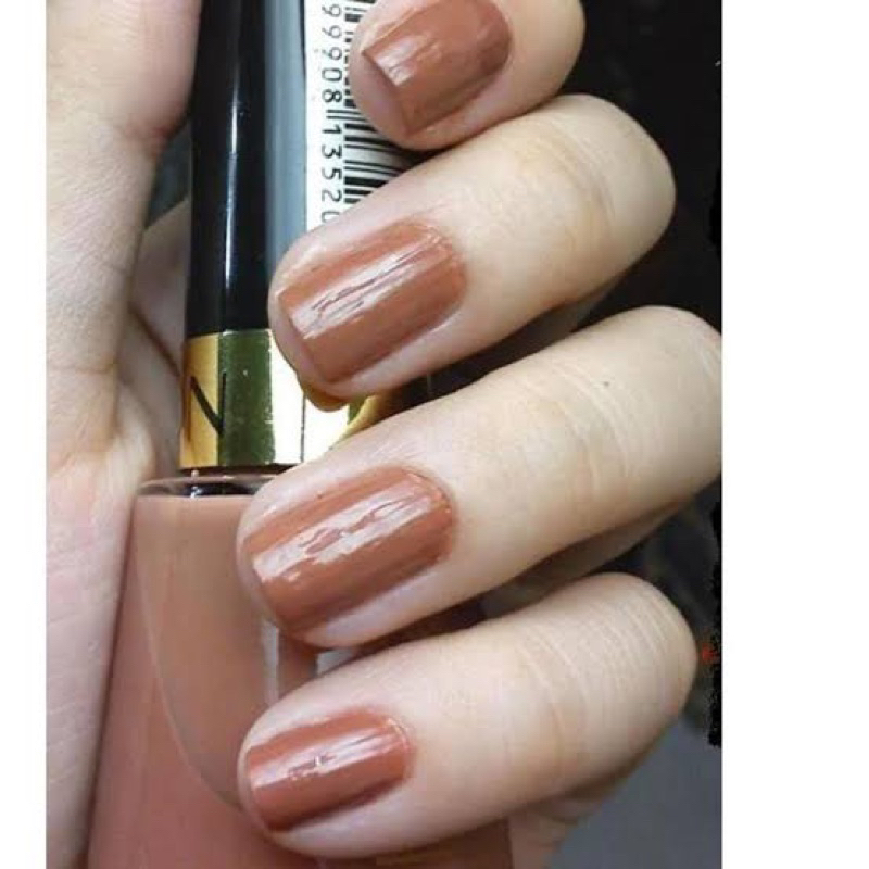 Revlon Nails Polish 128 สีทาเล็บเรฟลอนสีส้มอิฐ 128