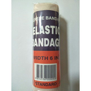 ขนาด 6 นิ้ว ผ้ายืดพันเคล็ด ป้องกันอาการบวม ELASTIC BANDAGE