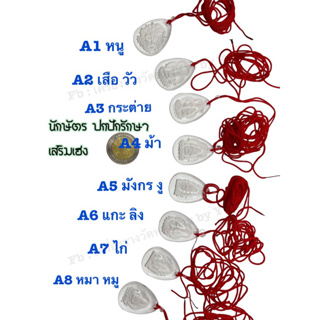 เครื่องรางวัดหลงซานแท้ ทำพิธีและวนธูปแล้ว นักษัตรปกปักรักษา คุ้มครอง เสริมเฮง A1,A2,A3,A4,A5,A6,A7,A8