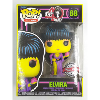 Funko Pop Elvira 40 Years - Elvira [ Blacklight ] #68