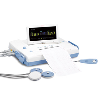 Bistos เครื่องตรวจสุขภาพทารกในครรภ์ แบบ Twins Doppler Probe  (Fetal Monitor Bistos BT-350 LCD)