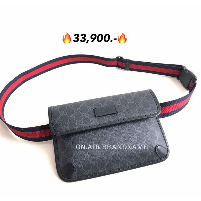 New gucci supreme belt bag คาดอก รุ่นฮิต สีสวยเท่ห์