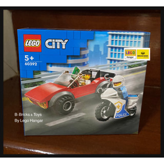 สินค้าพร้อมส่ง Lego 60392 Police Bike Car Chase