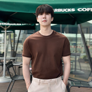 [12สี]เสื้อยืด ปรับสมดุลไหล่ให้ Smart 🔥 Muscle Fit ปรับเพิ่มความยาวแล้ว‼️ T-Shirt DANDY COSMO