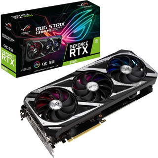 VGA (การ์ดแสดงผล) ASUS ROG STRIX RTX3060 O12G V2 GAMING - 12GB GDDR6 (LHR) รับประกัน 3 - Y