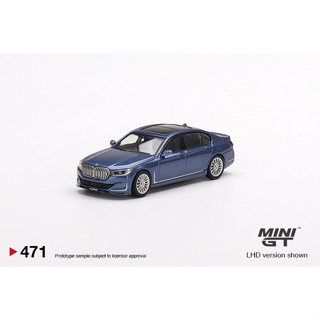 MINI GT 1/64 No.471 BMW Alpina B7 xDrive Alpina Blue Metallic RHD MGT00471-R