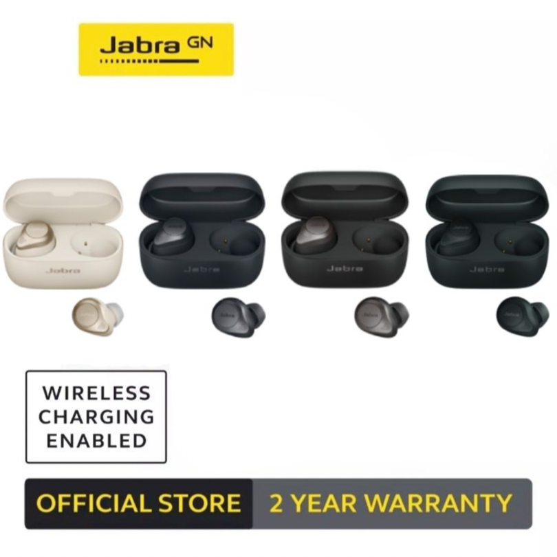 Jabra Elite 85t หูฟังบลูทูธ ANC True Wireless Earbuds หูฟังตัดเสียงรบกวน หูฟังทำงาน หูฟังประชุมไร้สาย