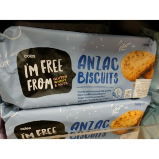 Coles ANLAC BISCUITS 144g B