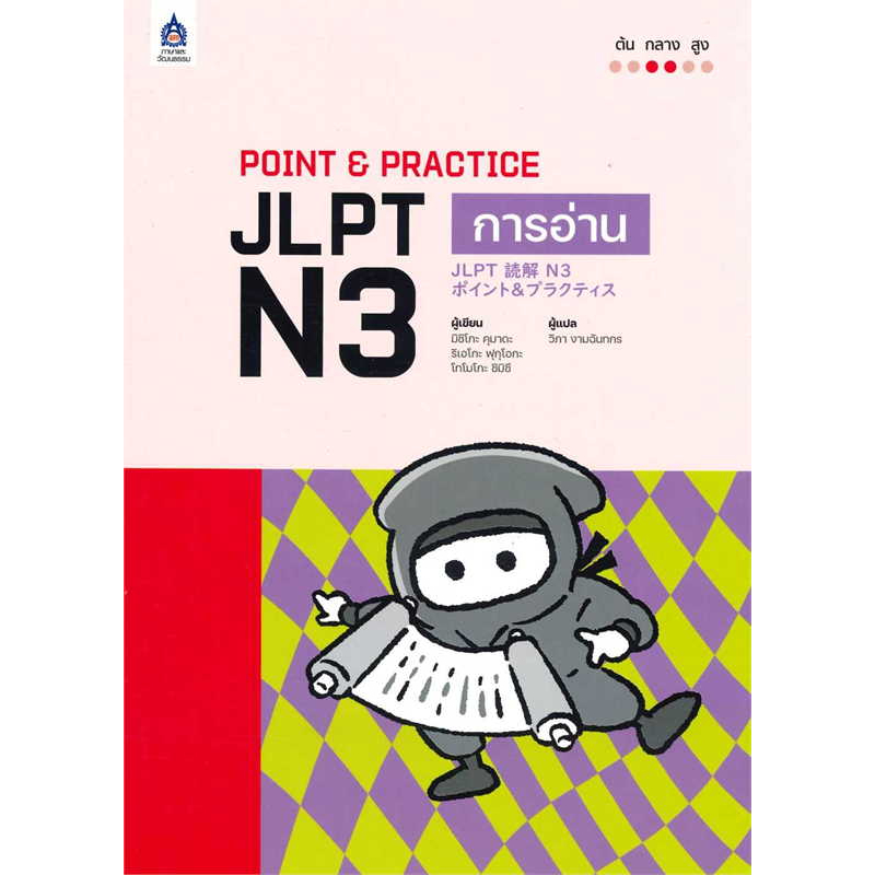 c111 POINT & PRACTICE JLPT N3 การอ่าน  9789744438409