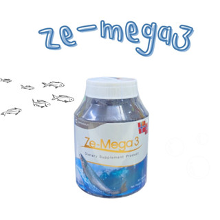 Ze-mega3 30 เม็ด ซี-เมก้าทรี น้ำมันปลา