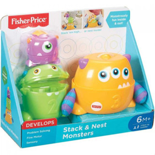 Fisher-Price® Stack &amp; Nest Monstersaฟิชเชอร์ไพรส์รุ่น  FNV36