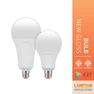 LAMPTAN หลอดไฟ LED Bulb New Gloss ขั้วE27