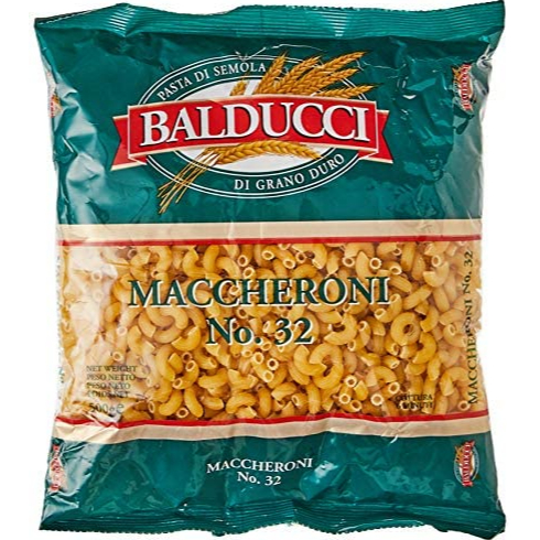 เส้นพาสต้า แม็คซีโรนี MACCHERONI #32 Balducci