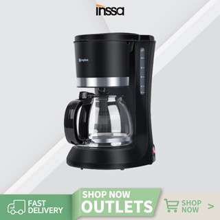 INSSA เครื่องชงกาแฟ 1.2L เครื่องชงกาเเฟ Drip Coffee Maker KFJH005