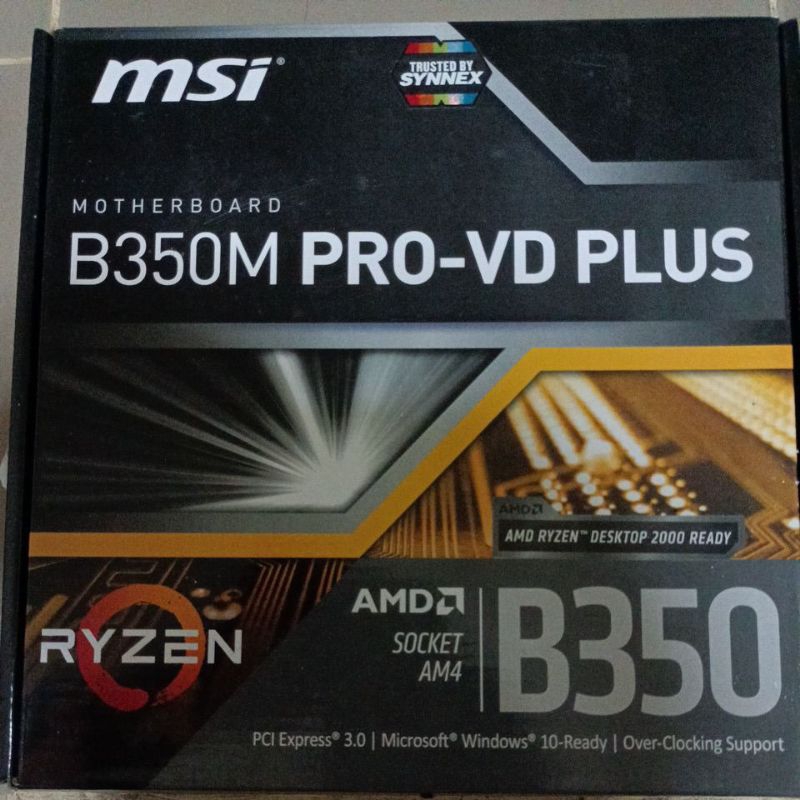 msi b350m pro vd plus มือสอง มีของพร้อมส่ง