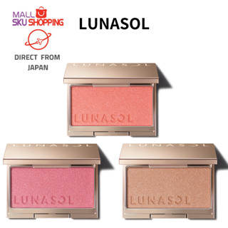 【ส่งตรงจากญี่ปุ่น】Lunasol Coloring Sheer Cheeks (Glow) บลัชออนปัดแก้ม 5 กรัม