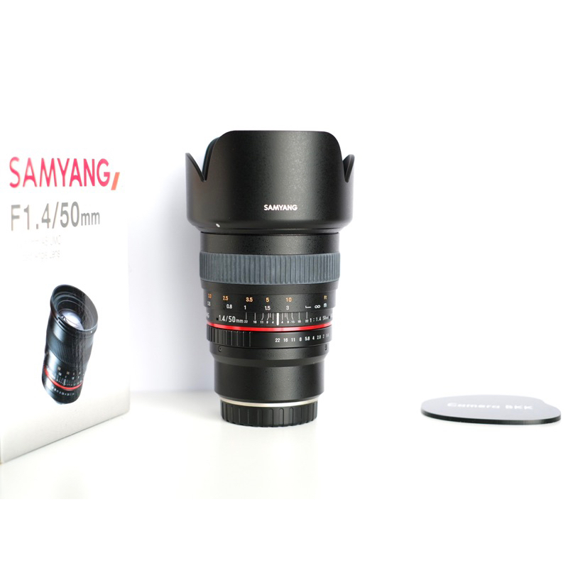 Samyang 50mm f1.4 สำหรับกล้อง Fuji