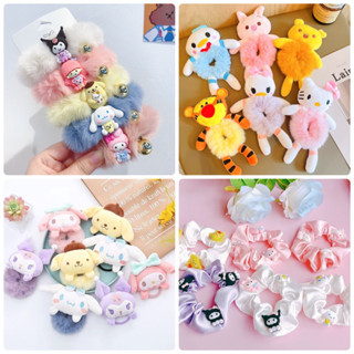 Sanrio โดนัทรัดผม โดนัทขนนุ่ม ยางรัดผม พร้อมส่ง‼️DN