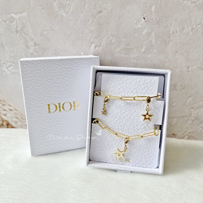 แท้ 🖤 DIOR PHONE CHARM GOLD 💫 2023 พร้อมกล่อง ป้ายไทย