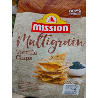 MISSION TORTILLA CHIPS - Multi Grain 🌾B