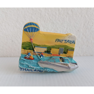 สำหรับคนรักการท่องเที่ยวเมืองไทย "Pattaya" Perfect gift for travelers to Thailand, magnet model for their Refrigerator