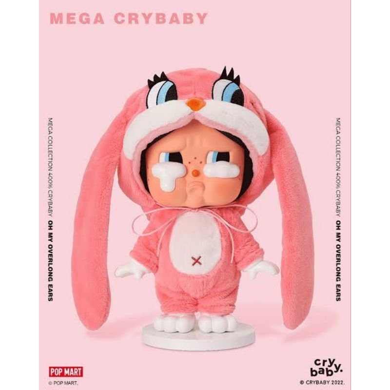 [Pre-Order] POP MART : 400% CryBaby Oh My OverLong Ears